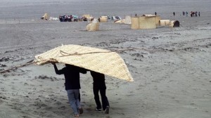 Invasores en Asentamiento Humano Mi Perú de Ventanilla. Foto: Verónica Salem. El Comercio 