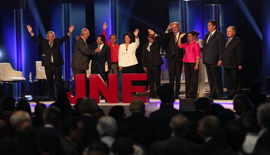 Candidatos a la presidencia del Perú. Foto: Perú 21