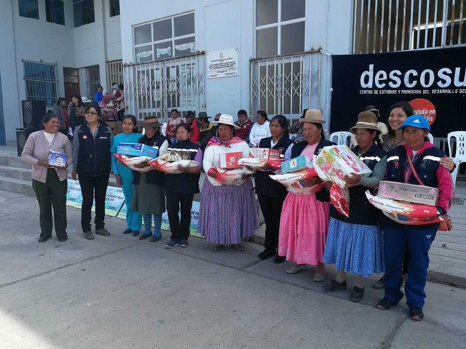 Entrega de incentivos a los Agentes Comunitarios de Salud